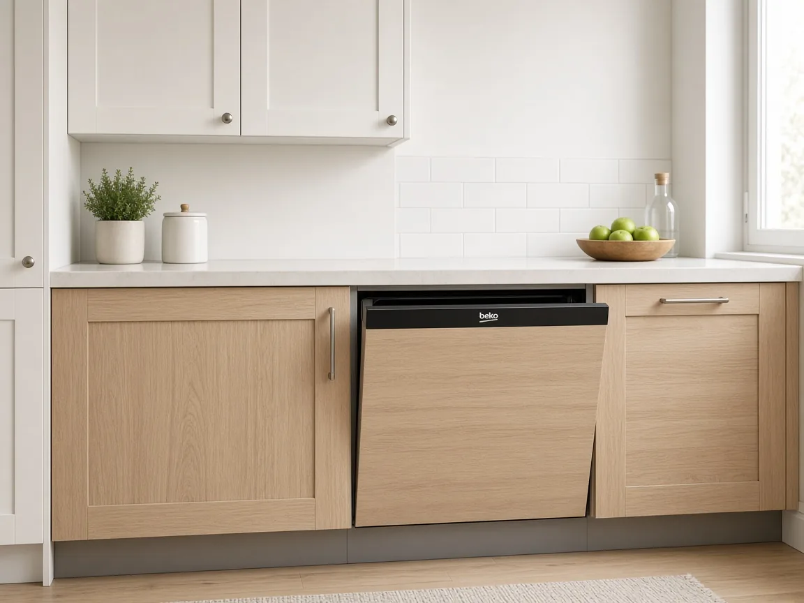 Beko dishwasher in a kitchen