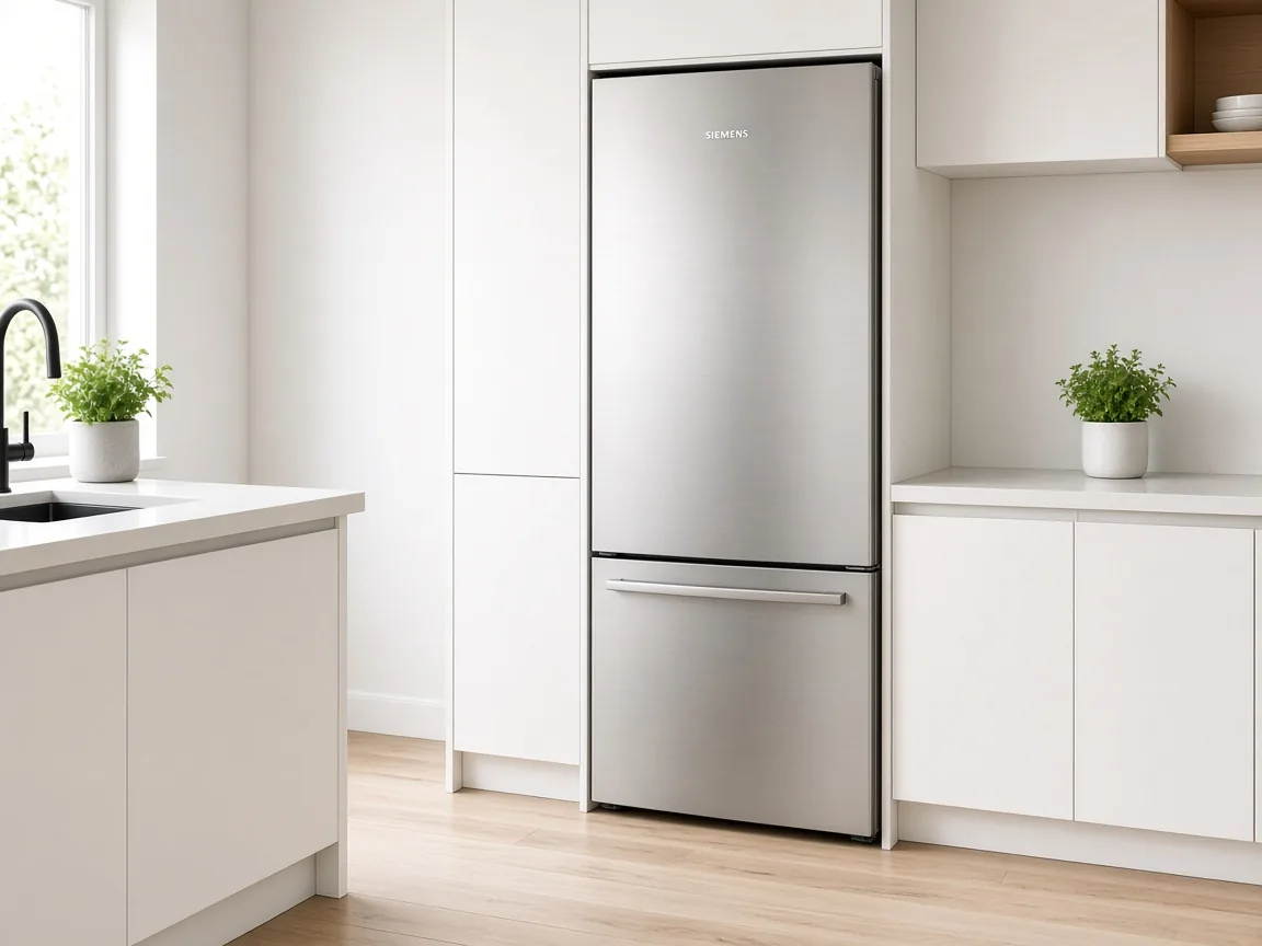 Siemens refrigerator in a household kitchen