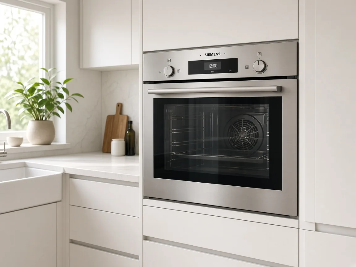 Siemens oven in a kitchen